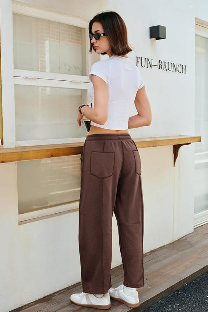 Luźne Szerokie Spodnie Na Codzień