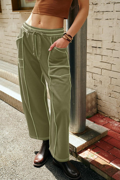 Luźne Szerokie Spodnie Na Codzień