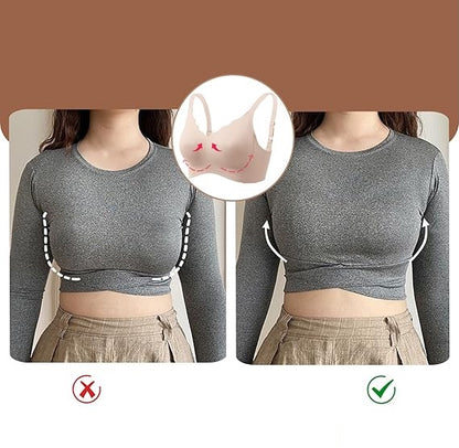 Biustonosz Bez Fiszbin z Falbanką