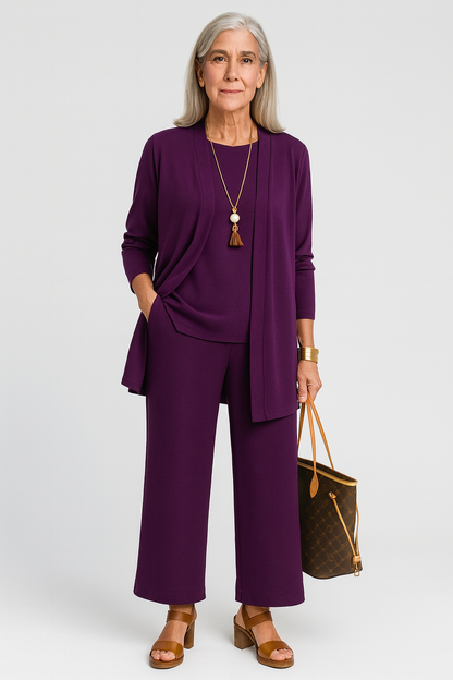 Camilla | Elegancki 3-częściowy zestaw – Stylowy zestaw na każdą okazję z lekkich materiałów