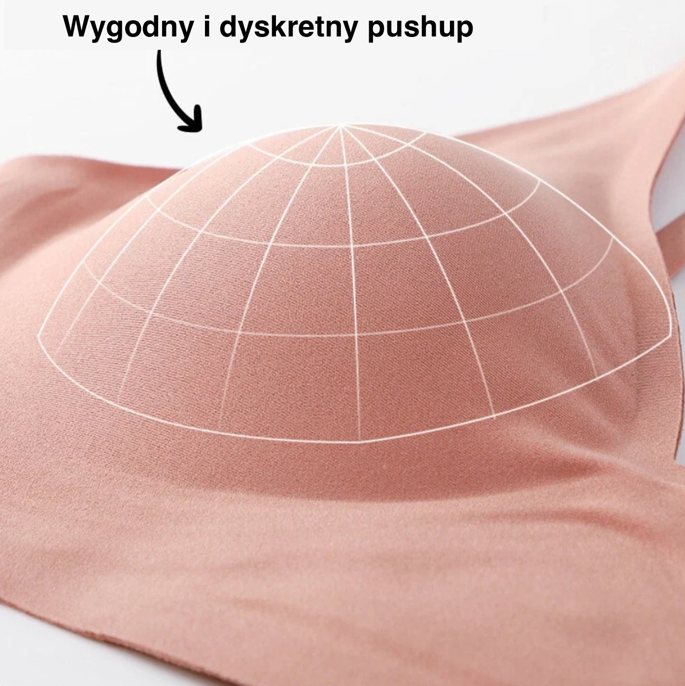 Nolena Żelowy Biustonosz Bez Fiszbin