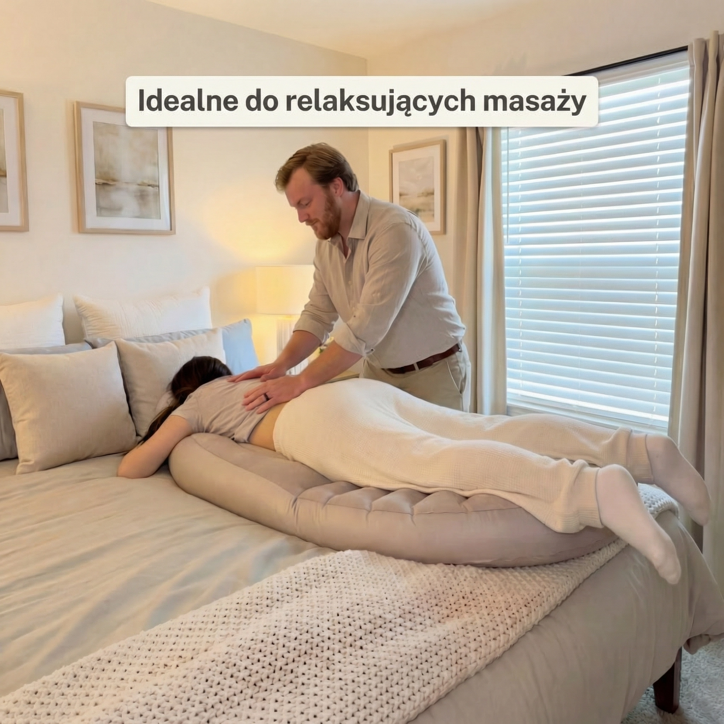 Tottlebee-Dmuchany Materac Ciążowy
